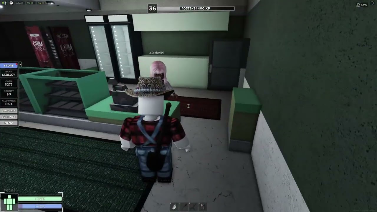i am do a terrorist attack into toxic gang in roblox criminality