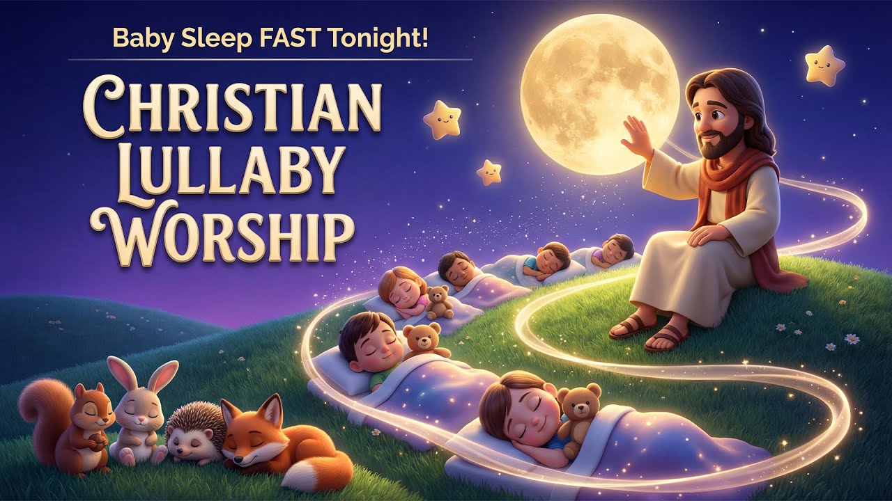💤 Baby Sleep FAST Tonight! | Christian Lullaby Worship ✝️ | Deep Sleep Music