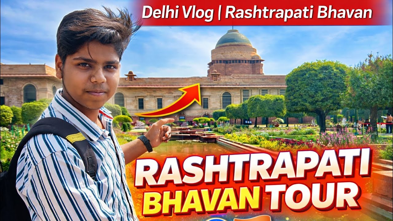 I visit Rastrapati Bhavan ❤️ #dailyvideo #Rashtrapatibhavan #NewDelhi ￼#vlog #viral 