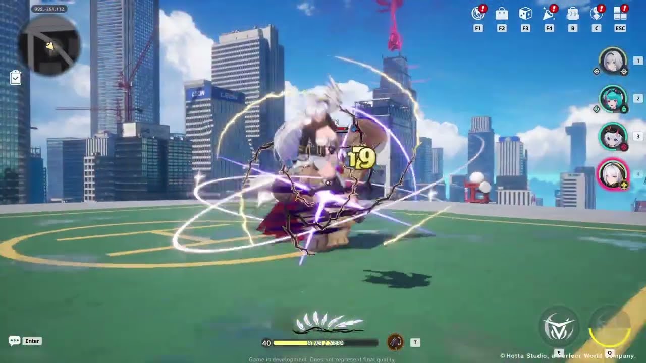 Hathor gameplay showcase | NTE CBT2