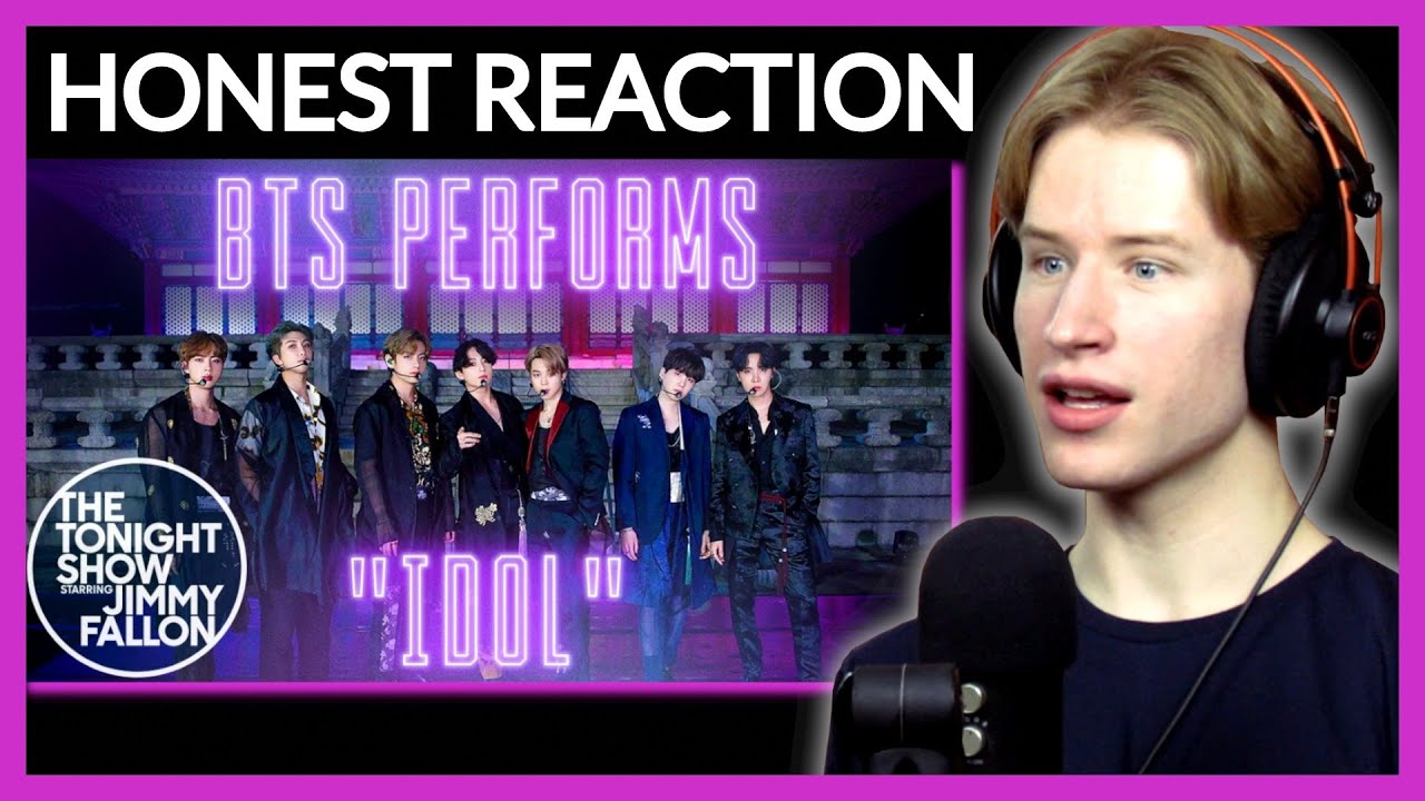 HONEST REACTION to BTS: IDOL on Jimmy Fallon's Show