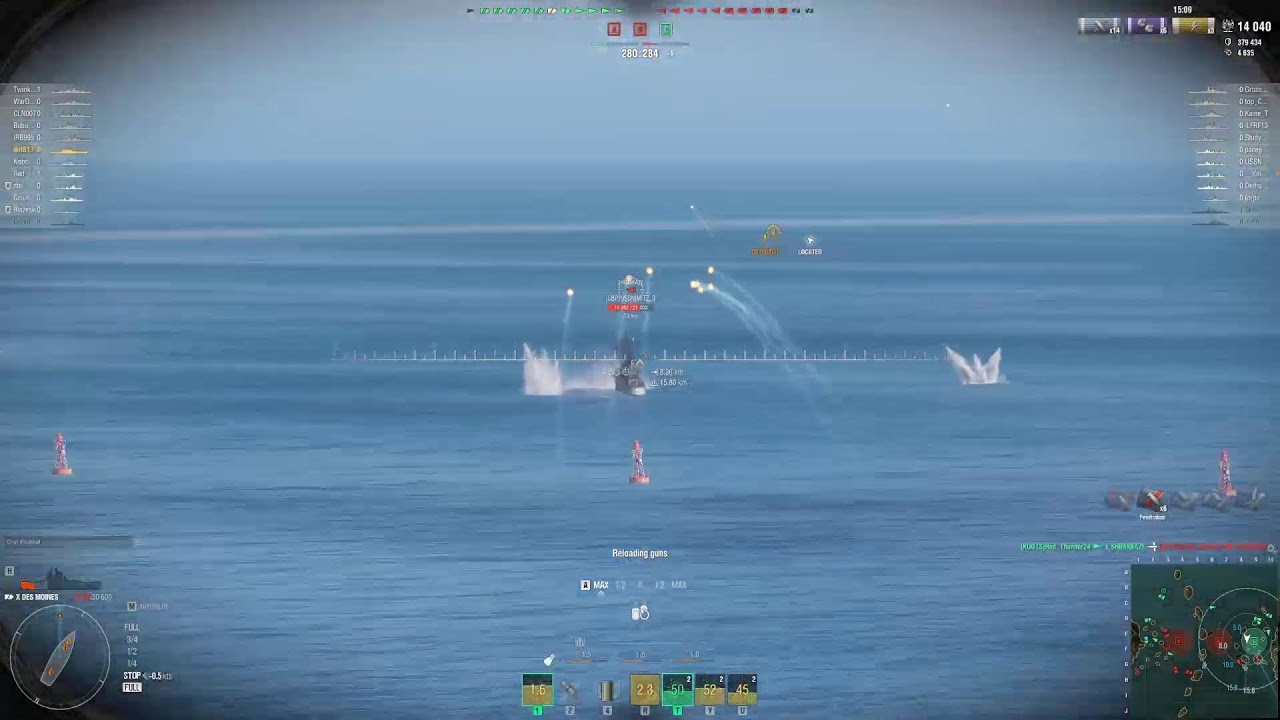 Dirt813 playing World of Warships Rank Silver