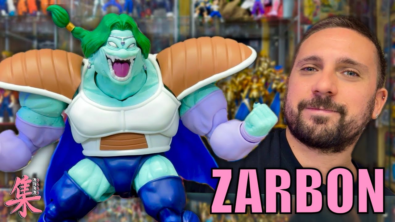 ARTICOLAZIONI SORPRENDENTI - Dragon Ball Z S.H. Figuarts ZARBON TRUE POWER Bandai Action Figure