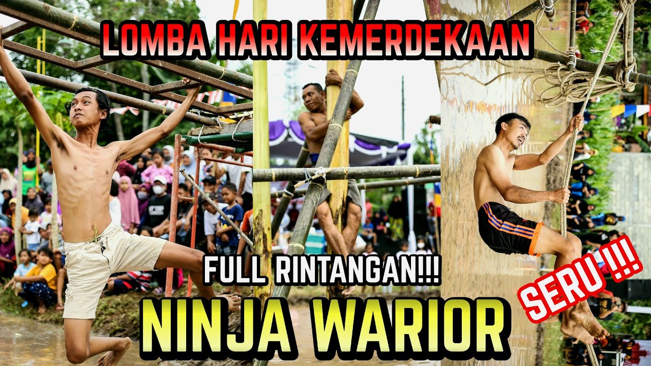 LOMBA HARI KEMERDEKAAN FULL RINTANGAN • NINJA WARIOR VERSI KAMPUNG • LIVE TRUCUK TRIWIDADI PAJANGAN