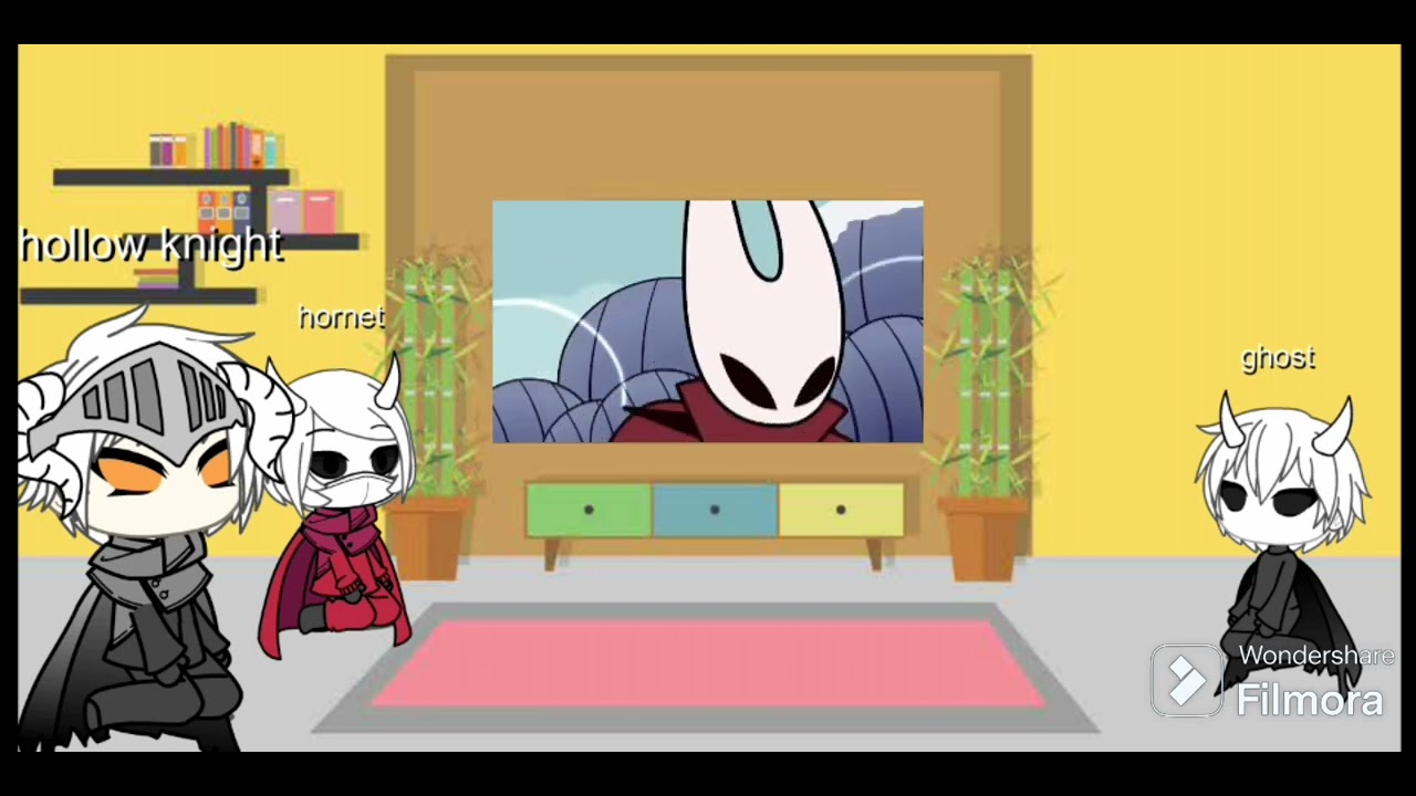 🖤🤍//~~ hollow Knight reacciona a ellos ~~//🤍🖤 __ gacha life __ parte 1