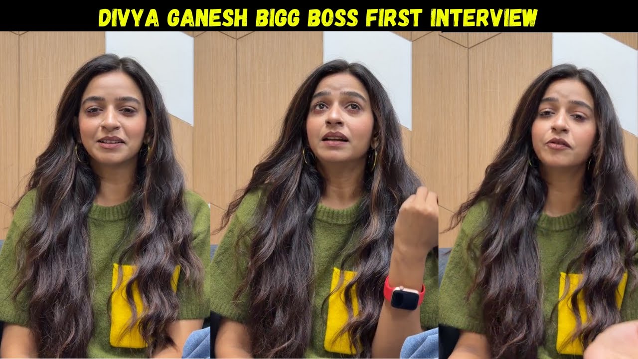 Divya Ganesh After Bigg boss First Interview 🔥| Bigg Boss Title Winner Divya Ganesh