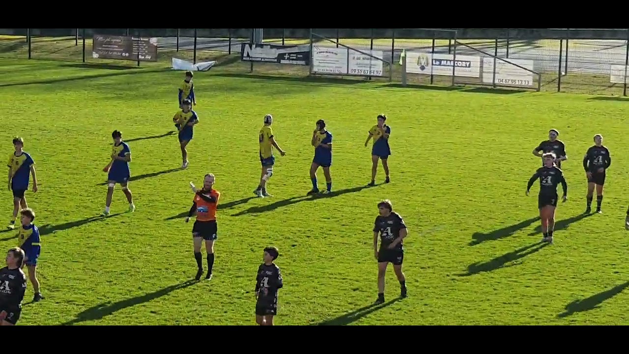 1ère Mi-temps Bedarieux XV- RBC XV