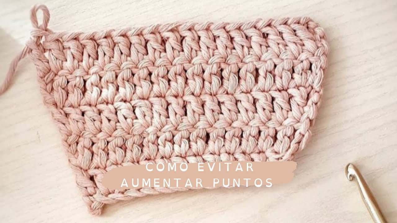 Aumento involuntario de puntos en crochet #tipcrochetero