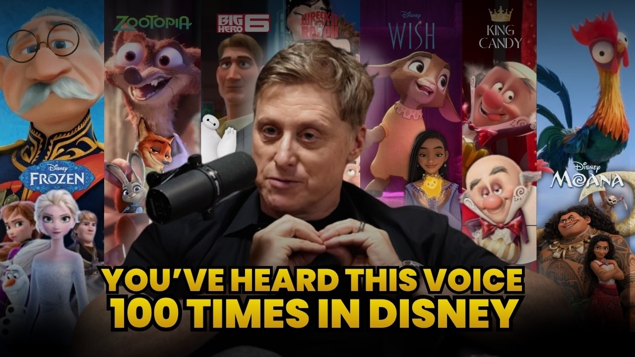 Alan is in nearly every recent Disney movie