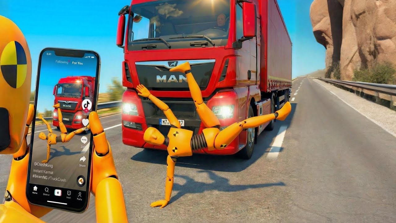 Instant Karma Highway Crashes | BeamNG.drive Cars Compilation