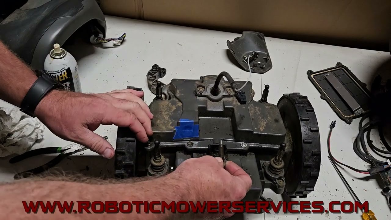 Husqvarna 435X, 435iQ, & 535AWD Automower Pivoting Arm Removal: How To Properly Remove & Install It