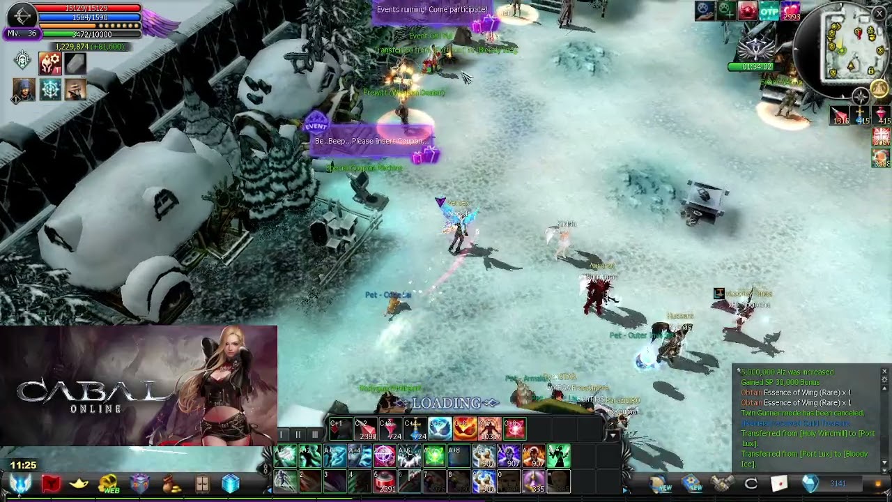 CABAL ONLINE EU - New Update ! Wing Potion Inc. Droprate Test