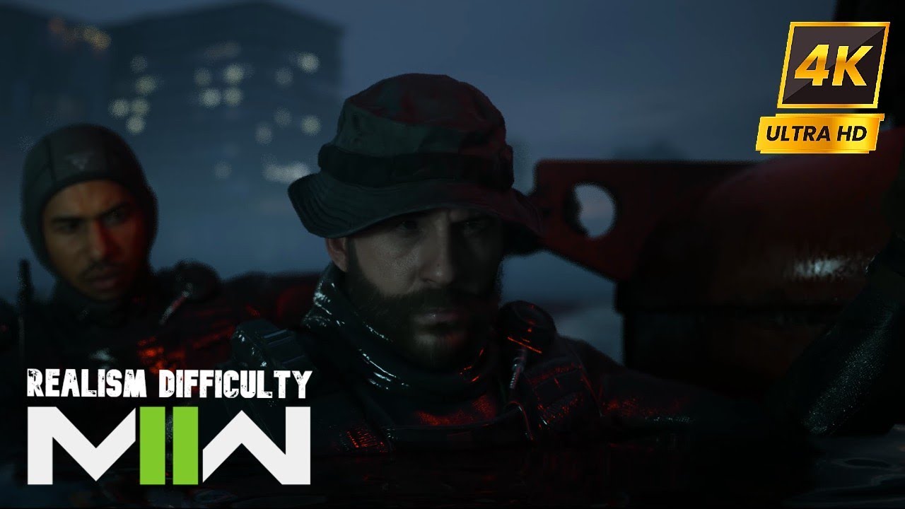 Wetwork | Realism Difficulty Stealth Gameplay | [4K UHD 60FPS] | Call of Duty Modern Warfare 2