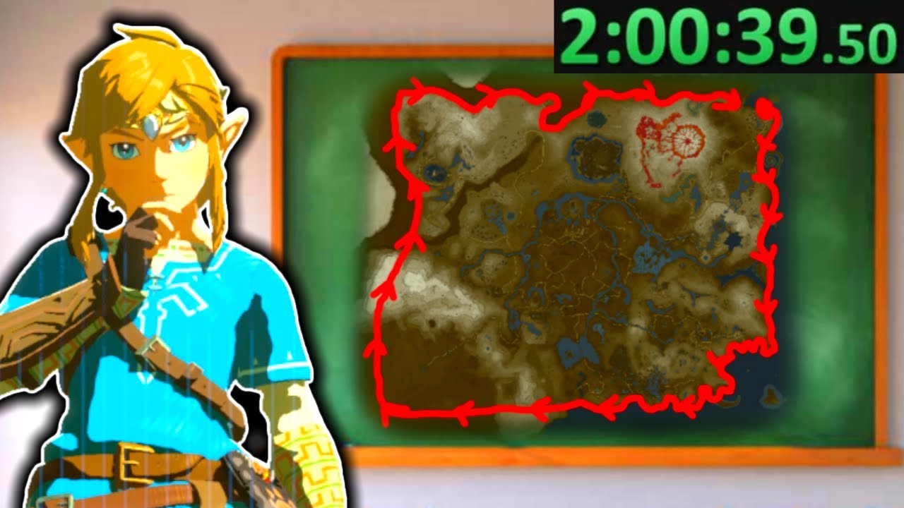 How Long Does it Take to Walk Around Breath of the Wild?