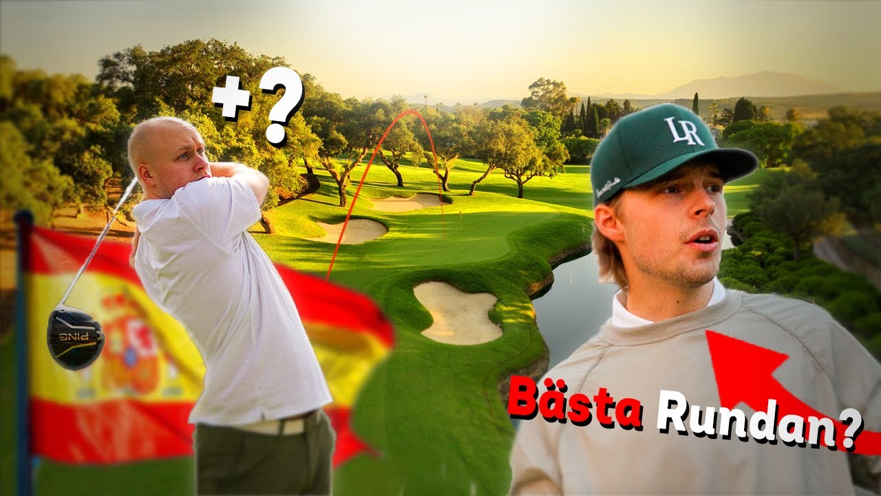 AbbeGolf Spelar Sitt Livs Golf | Vamos a la F&ouml;rsta Tee Del 2 | Roda Golf
