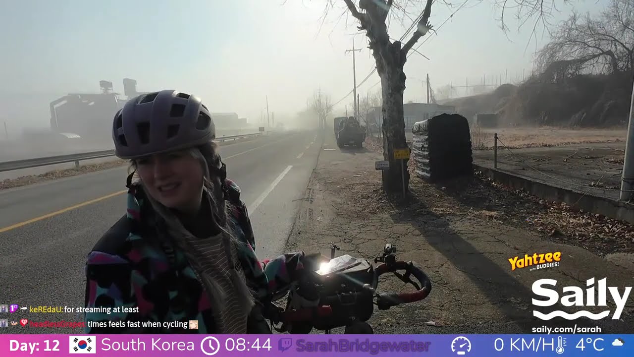 Korea Cycle Tour Day 12 🇰🇷 | Girl Solo Cycle Touring | !esim !yahtzee