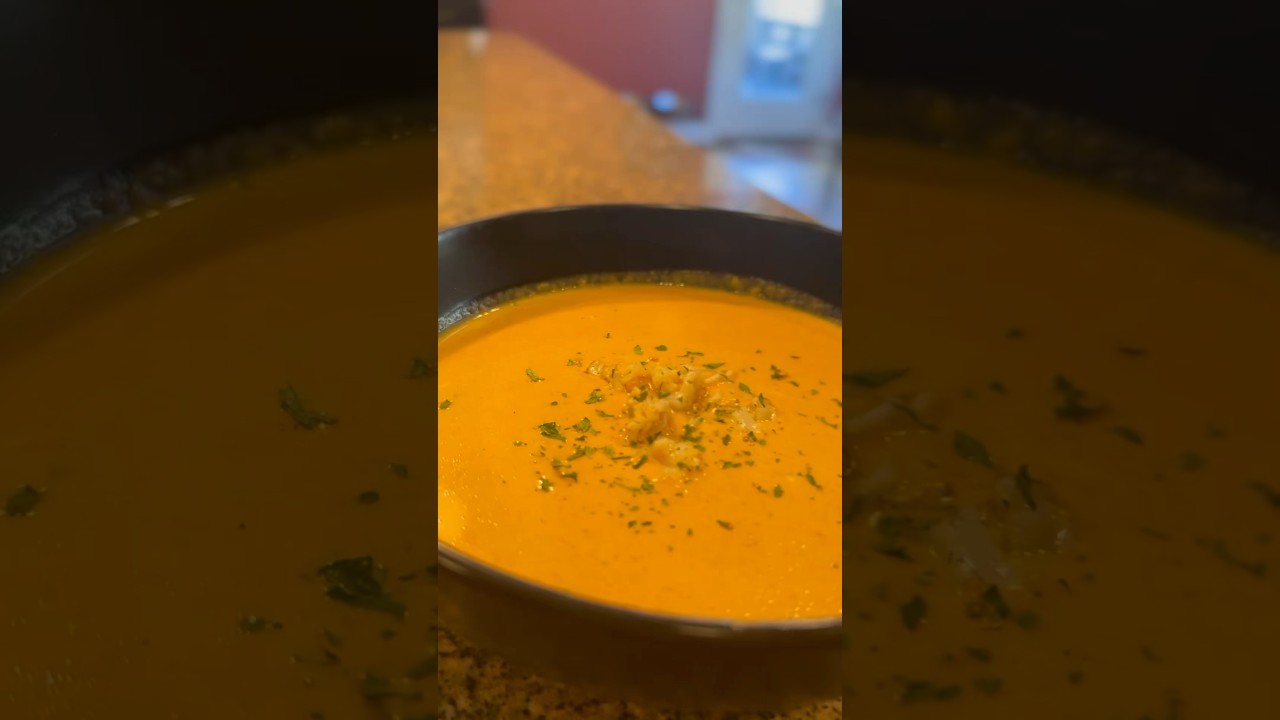 Lobster Bisque 🦞 Recipe (Full Video) in the comments #subscribe #recipe #lobster #bisque #yum