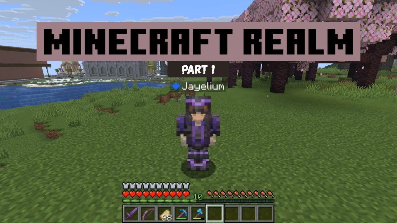 Building a Storage Room | Minecraft Realm Part 1