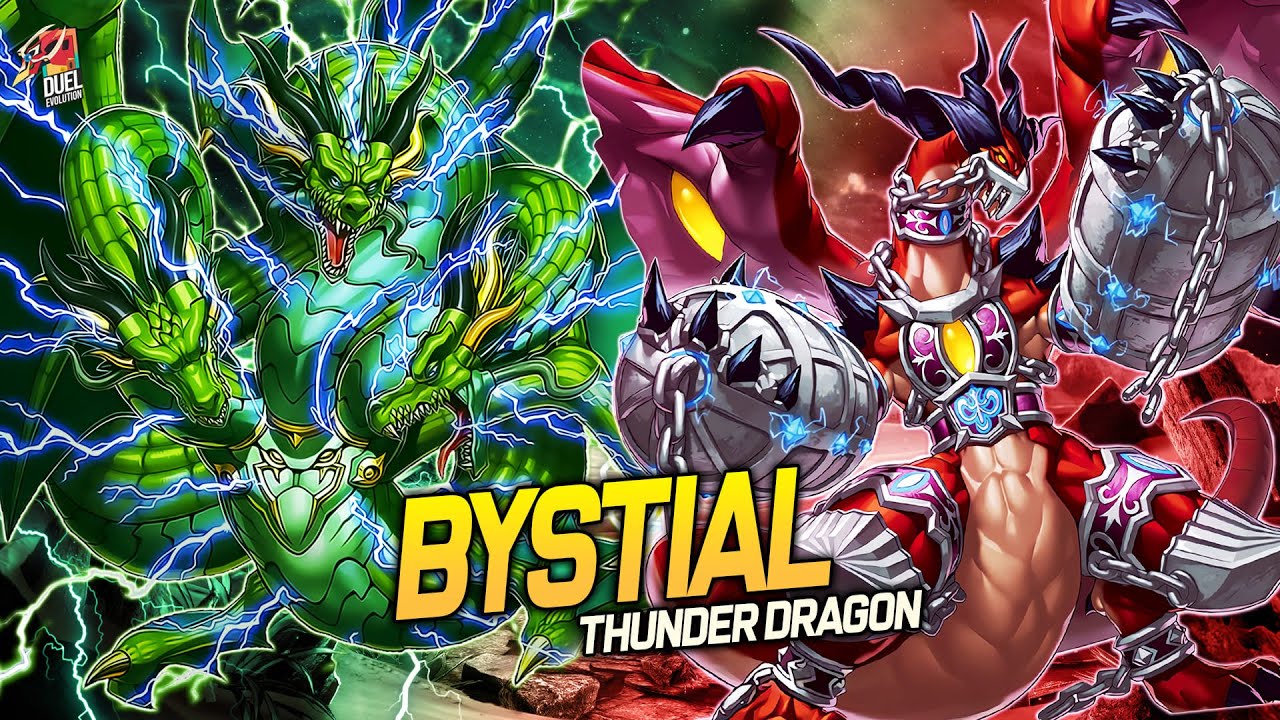 Bystial Thunder Dragon⚡ | Replays 🎮 + Decklist ✔️ | EDOPRO