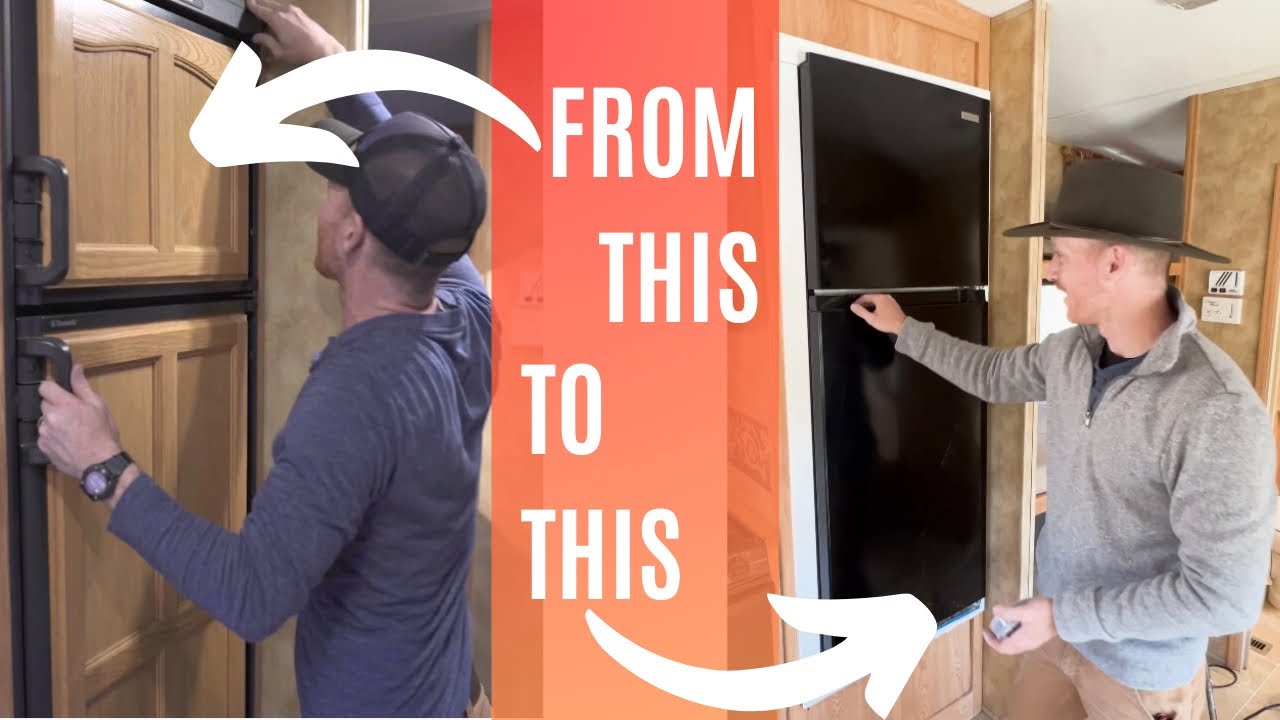 How We Upgraded Our RV Refrigerator from Gas to Electric