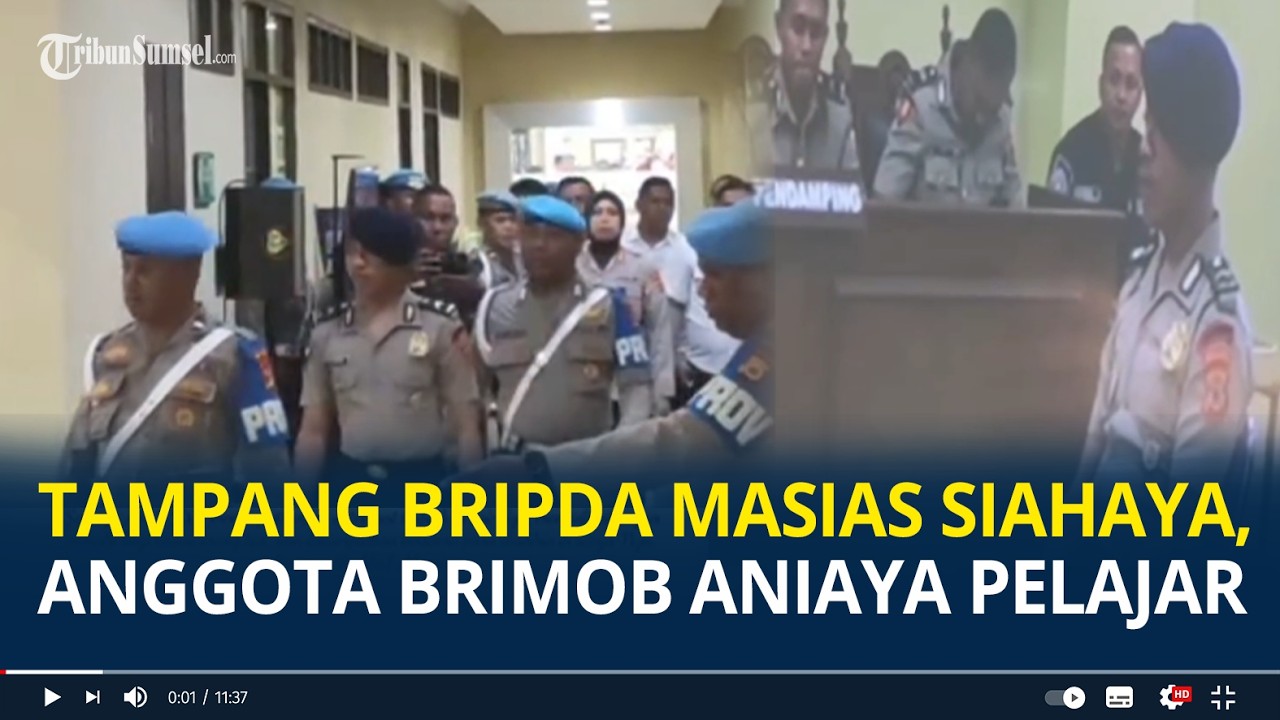 Tampang Bripda Masias Siahaya, Anggota Brimob Aniaya Pelajar di Maluku Hingga Tewas