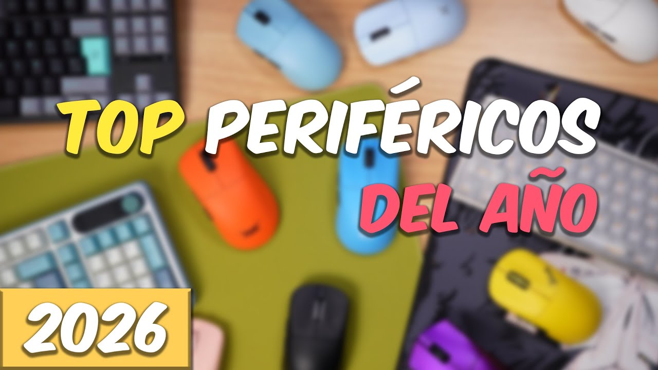 Top PERIFÉRICOS para empezar 2026 (mejores teclados, ratones y alfombrillas)