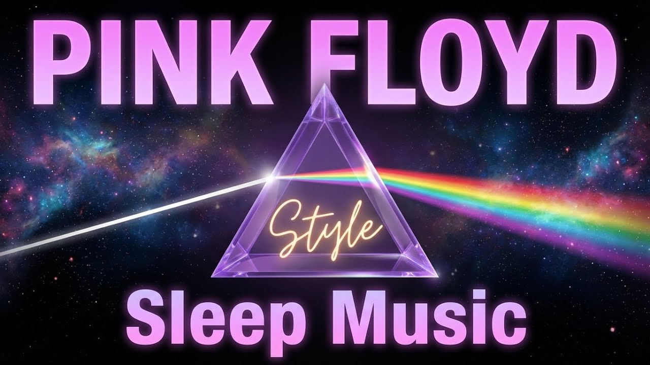 PINK FLOYD STYLE SPACE SLEEP MUSIC ★No Ads★ Deep Cosmic Guitar Drifts