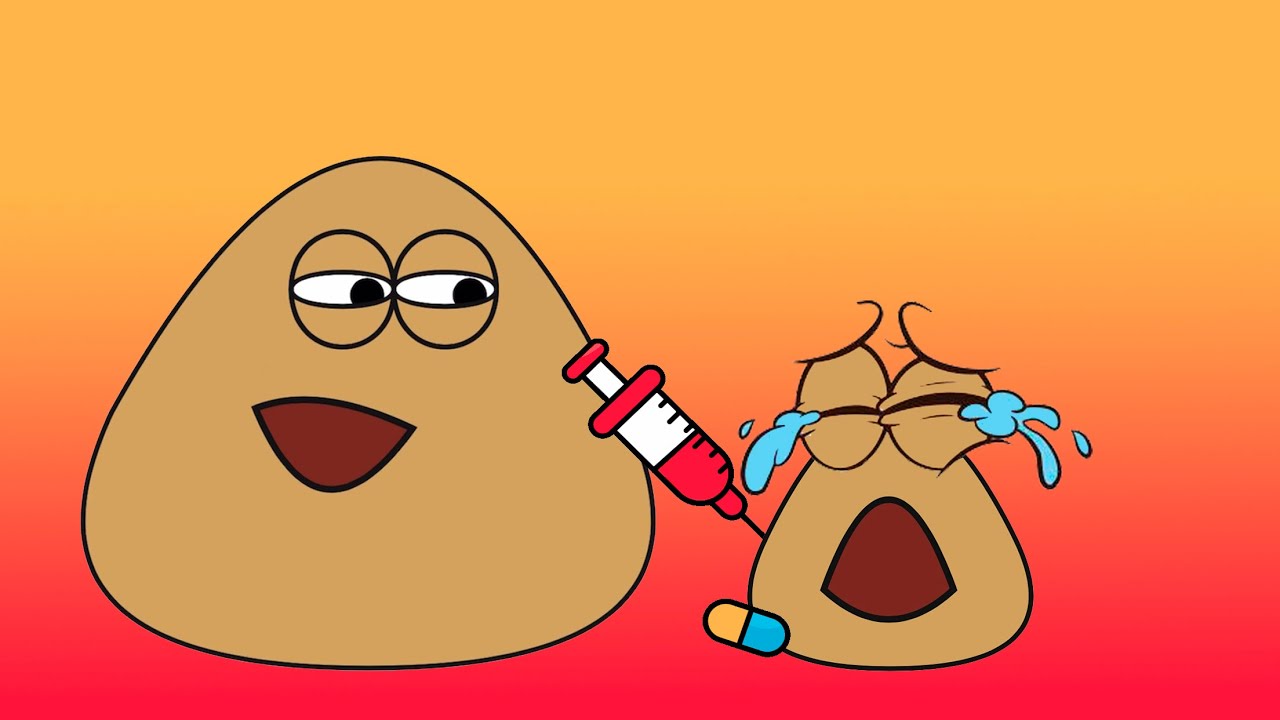POU JUNIOR ESTÁ COM DOR DE BARRIGA | Pou Vlogs