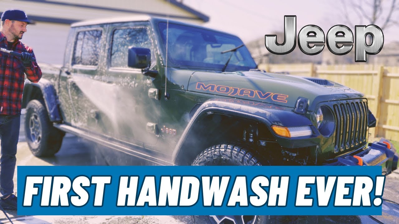 Jeep Gladiator Full Detail - Polishing & Ceramic Coating (Satisfying ASMR)