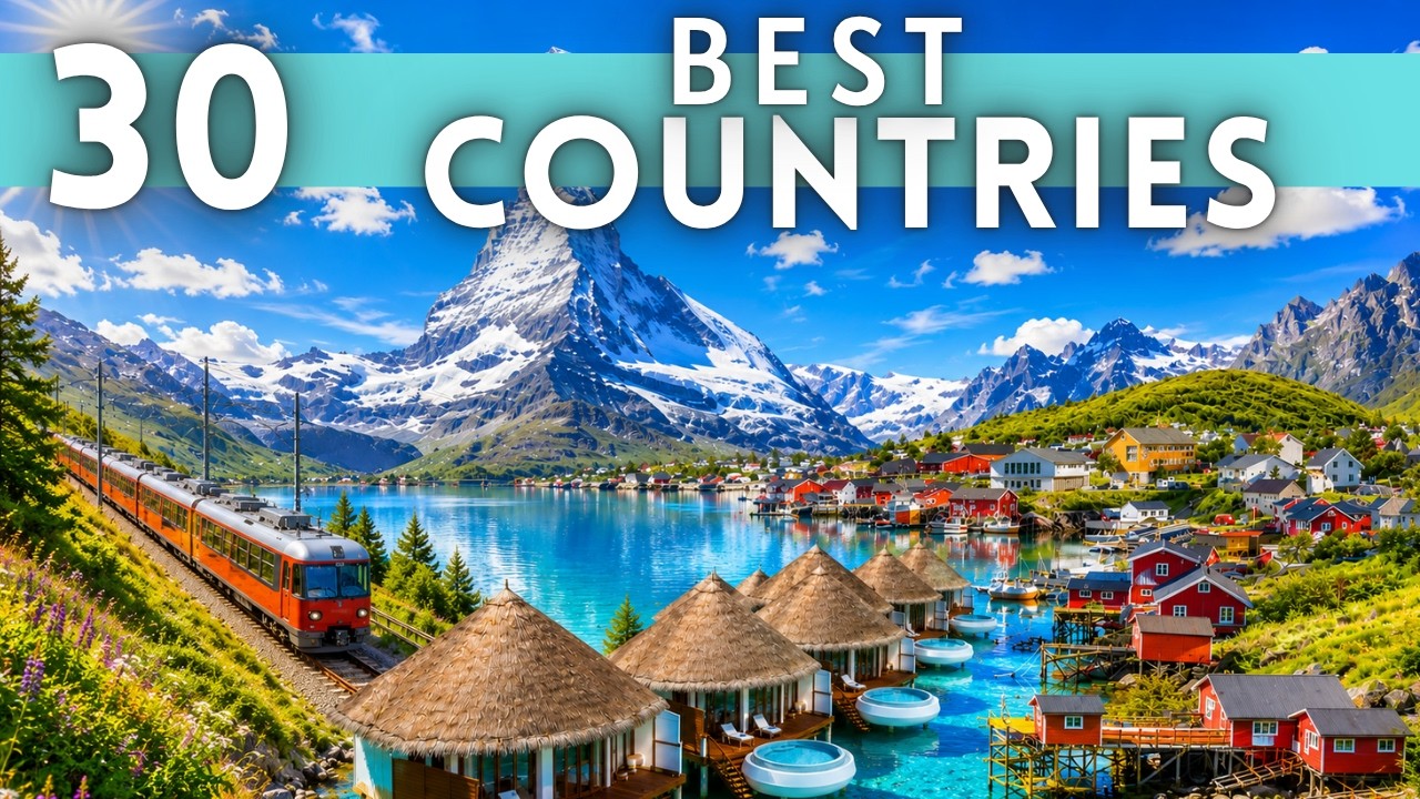 Best Countries in the World to Travel 4K