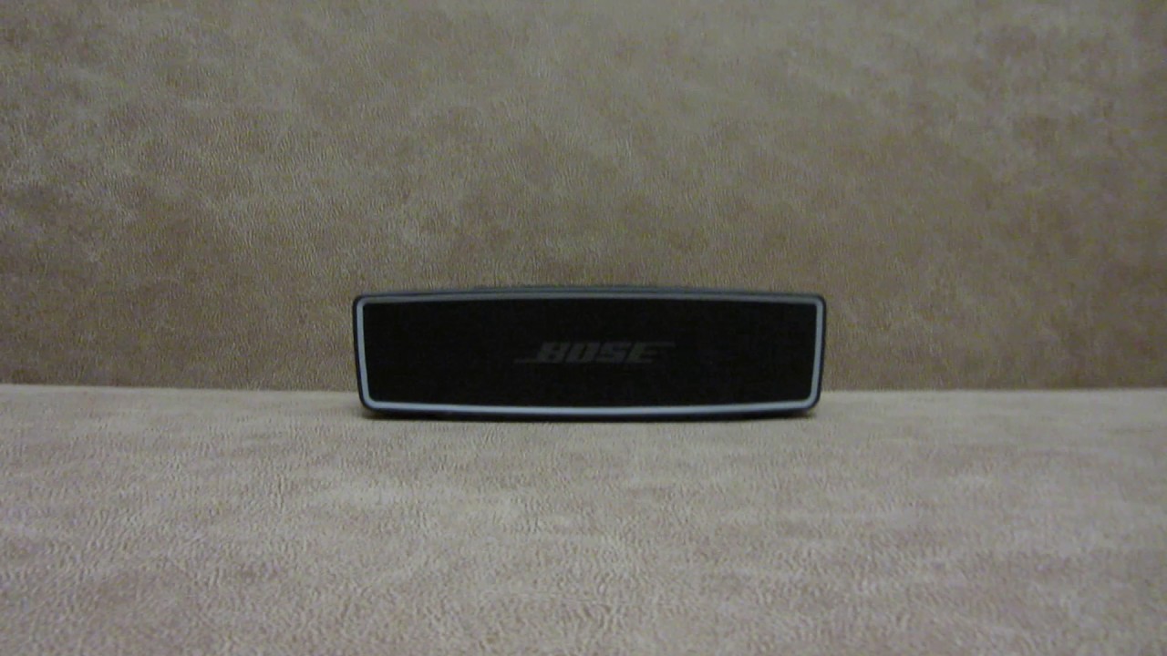 Bose soundlink mini ii - sound test