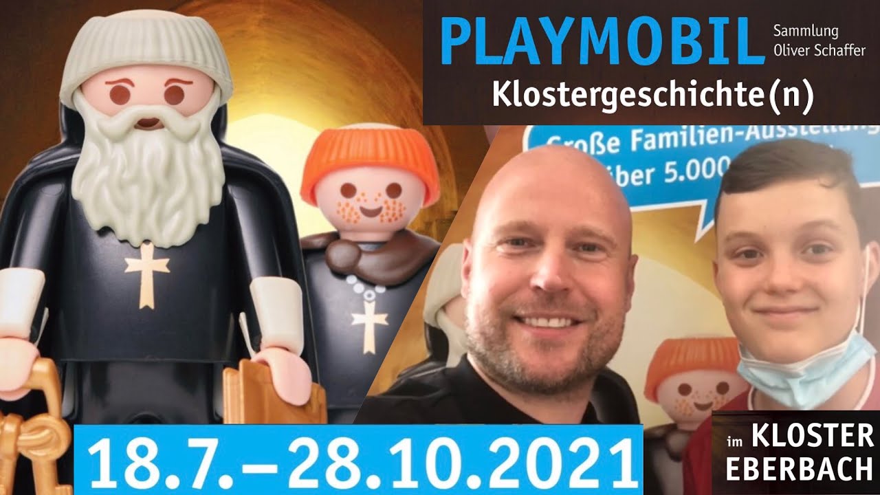 Neue Ausstellung! PLAYMOBIL Klostergeschichte(n) Sammlung Oliver Schaffer / im Kloster Eberbach