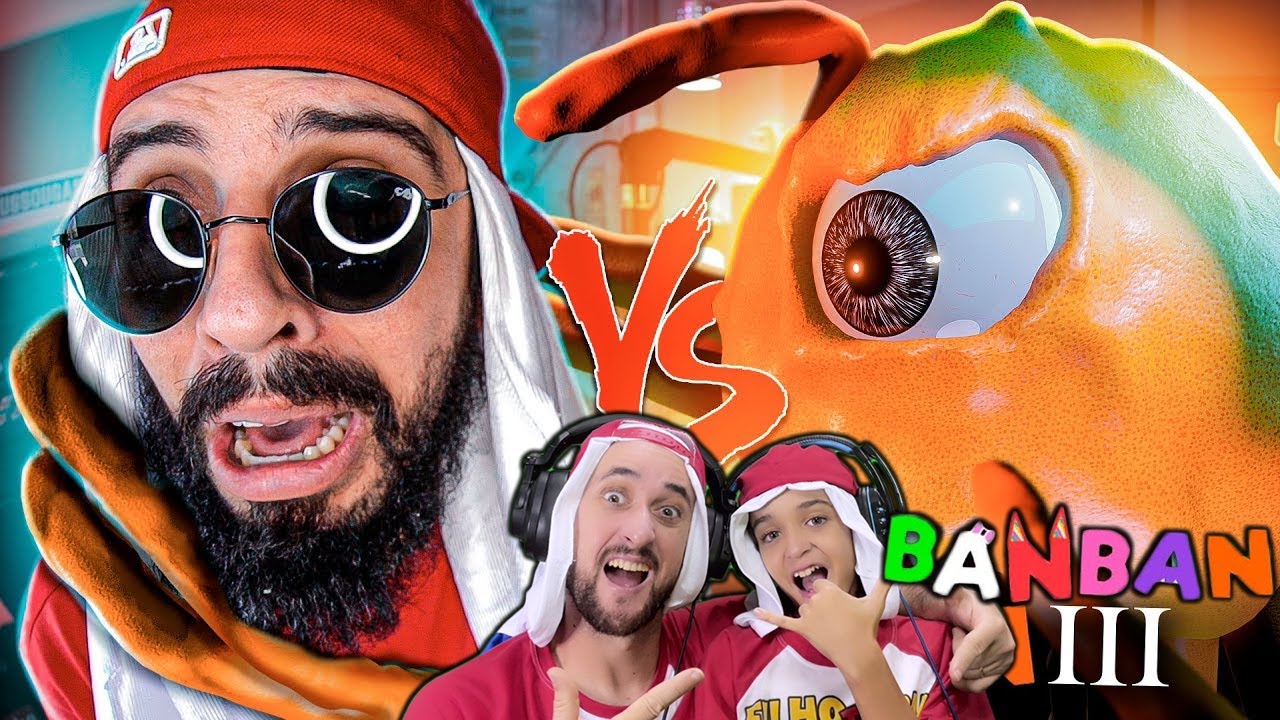Stinger Flynn Garten of Banban 3 Vs Mussoumano Batalha com Games (REACT)