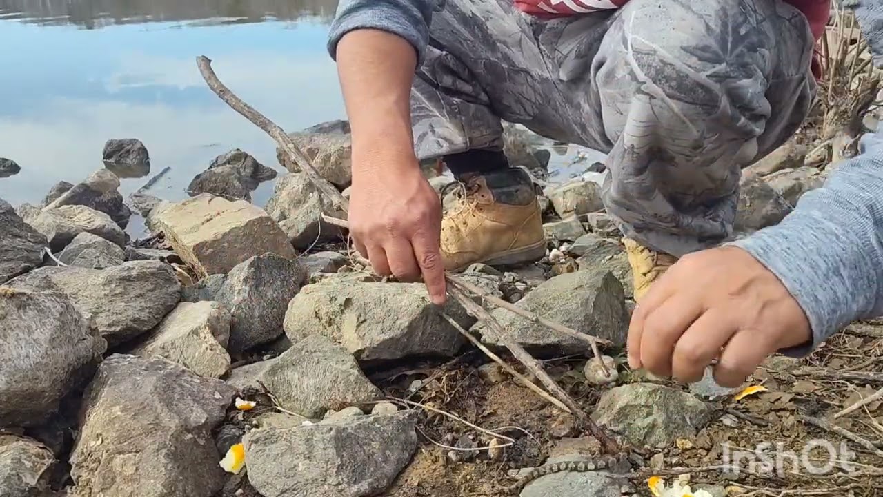 Jugando con una hermosa serpiente 🐍🤏🏻