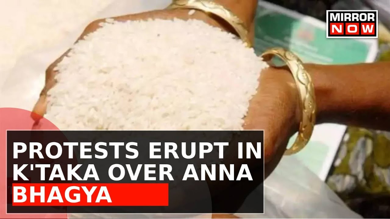 Karnataka News | Political Protests Erupt In K'taka Over Rice For AnnaBhagya Scheme | Latest Updates