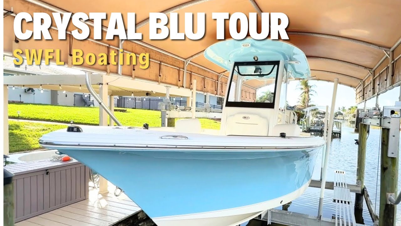 Crystal Blu Tour - Walkthrough of our Sea Hunt 235 Ultra SE