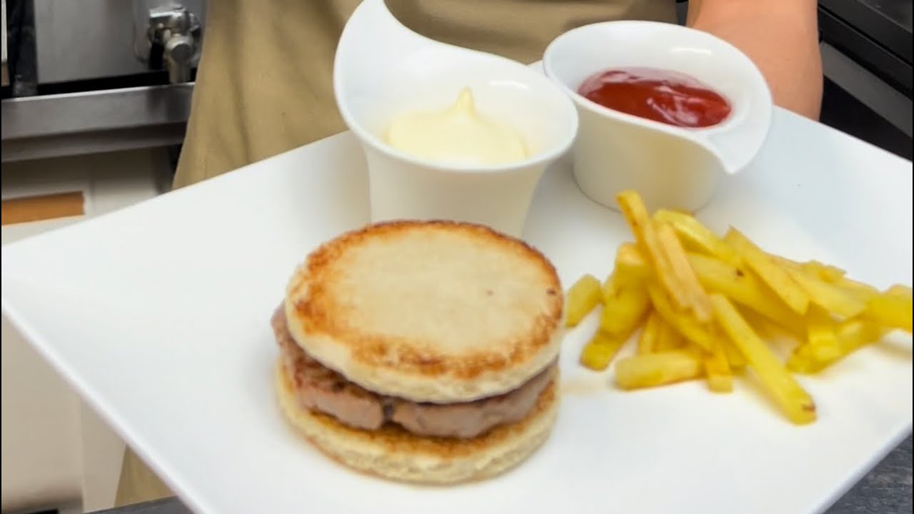 Hamburgher e Patatine espresso