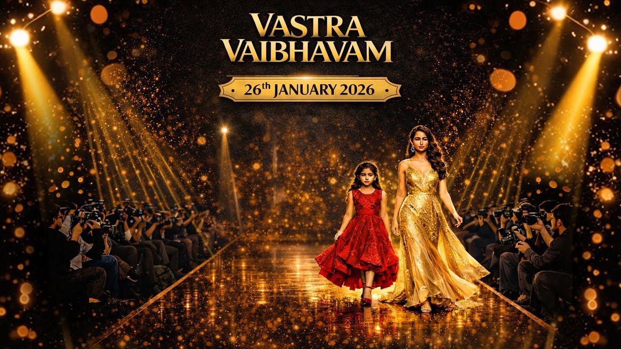 Vastra Vaibhavam Fashion Show Live  26-01-2026 / Venue Maganti Function Hall Tadepalligudem