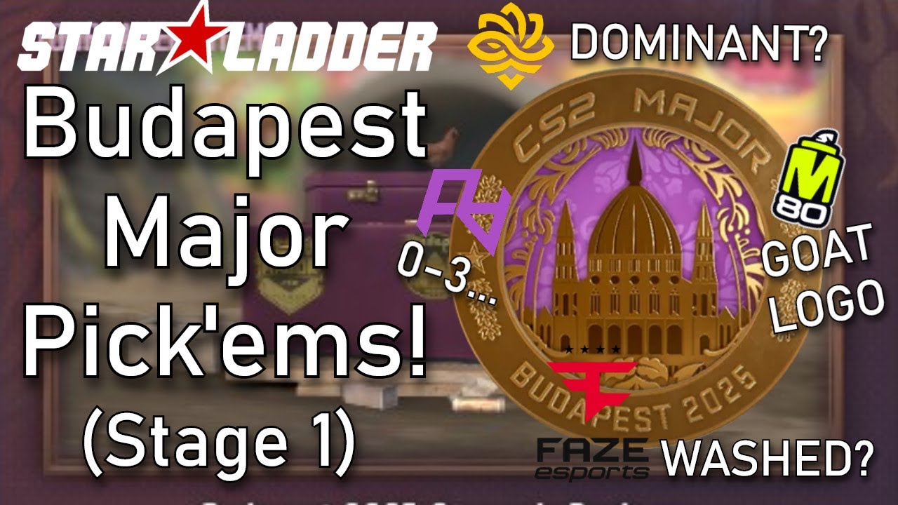 CS2 Starladder Budapest Major Pick'em Predictions! (Stage 1)