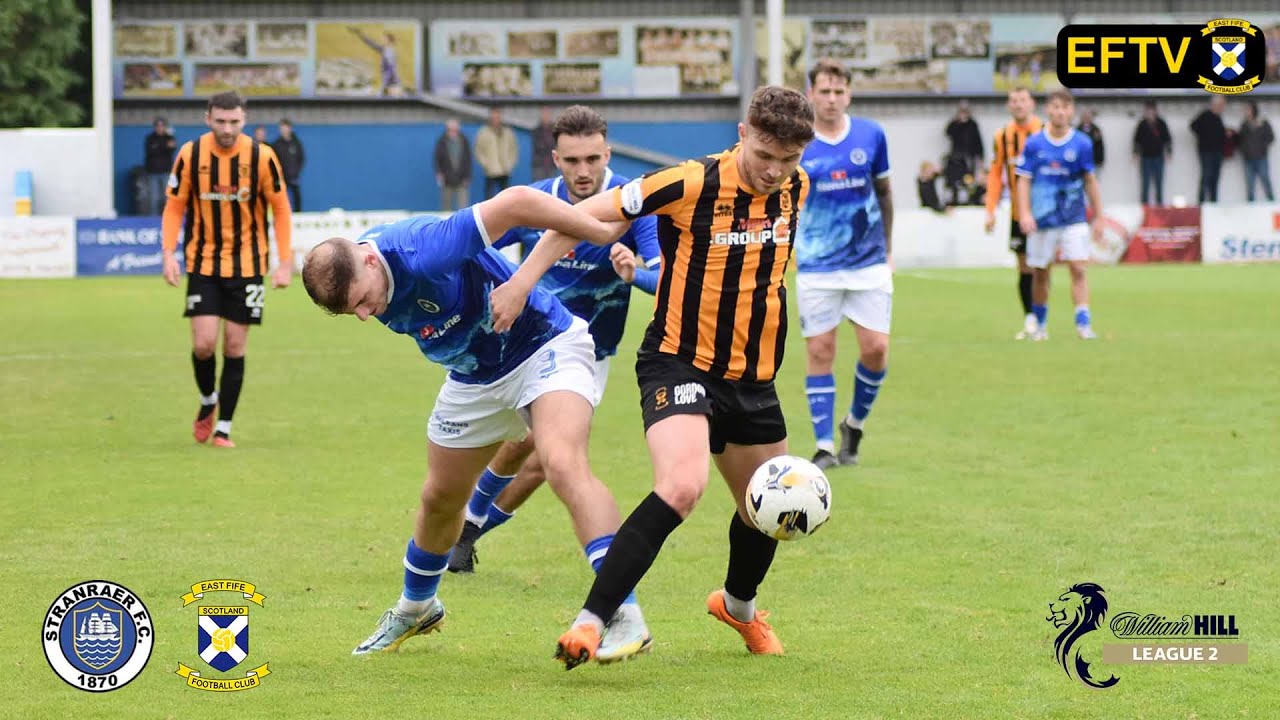 HIGHLIGHTS | Stranraer 2-1 East Fife
