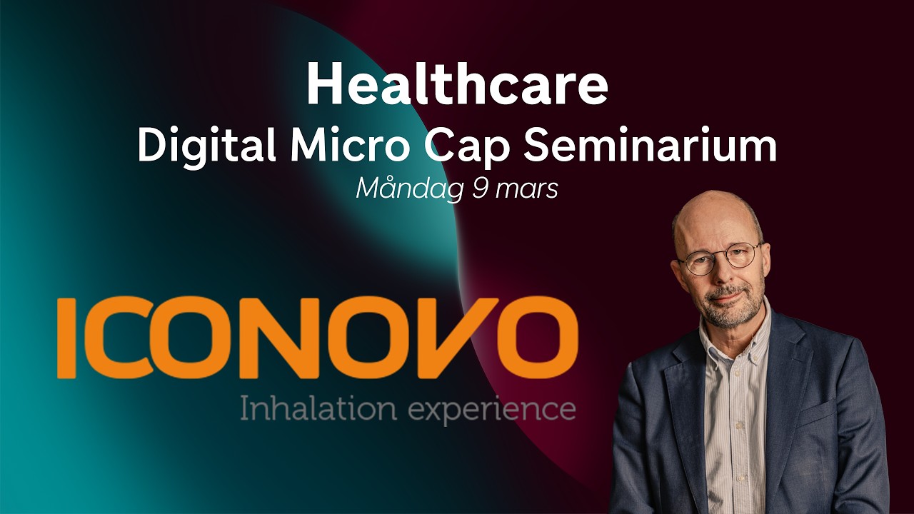 Healthcare Digital Micro Cap Seminarium - Iconovo - 9e mars