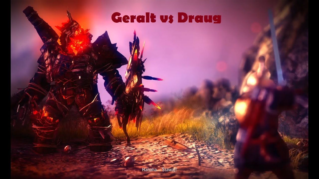 Wiedźmin 2 - Walka z Draugiem // The Witcher 2 - Fighting with Draug