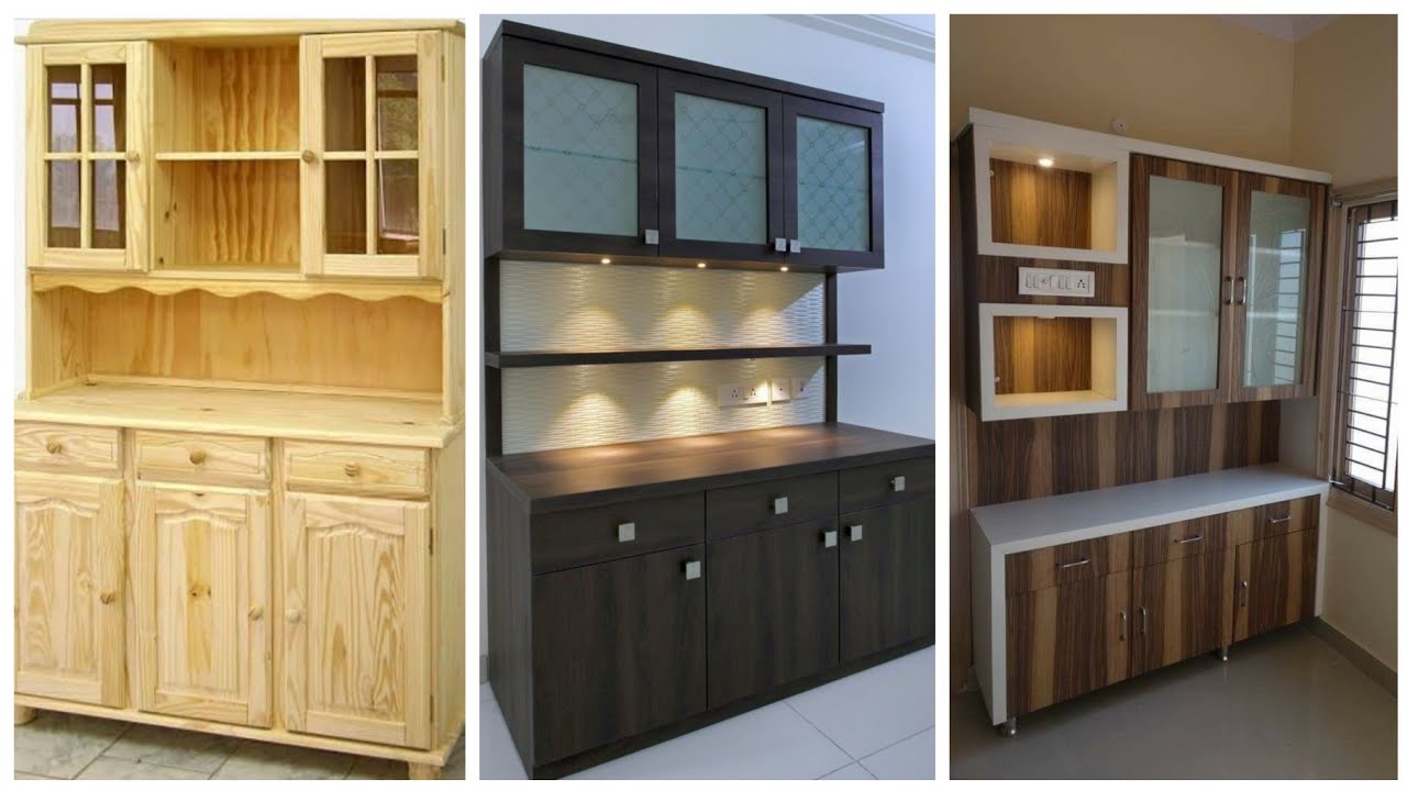 Latest Crockery Unit Designs || Crockery Cabinet || Crockery Unit Designs || Kitchen Almirah Design