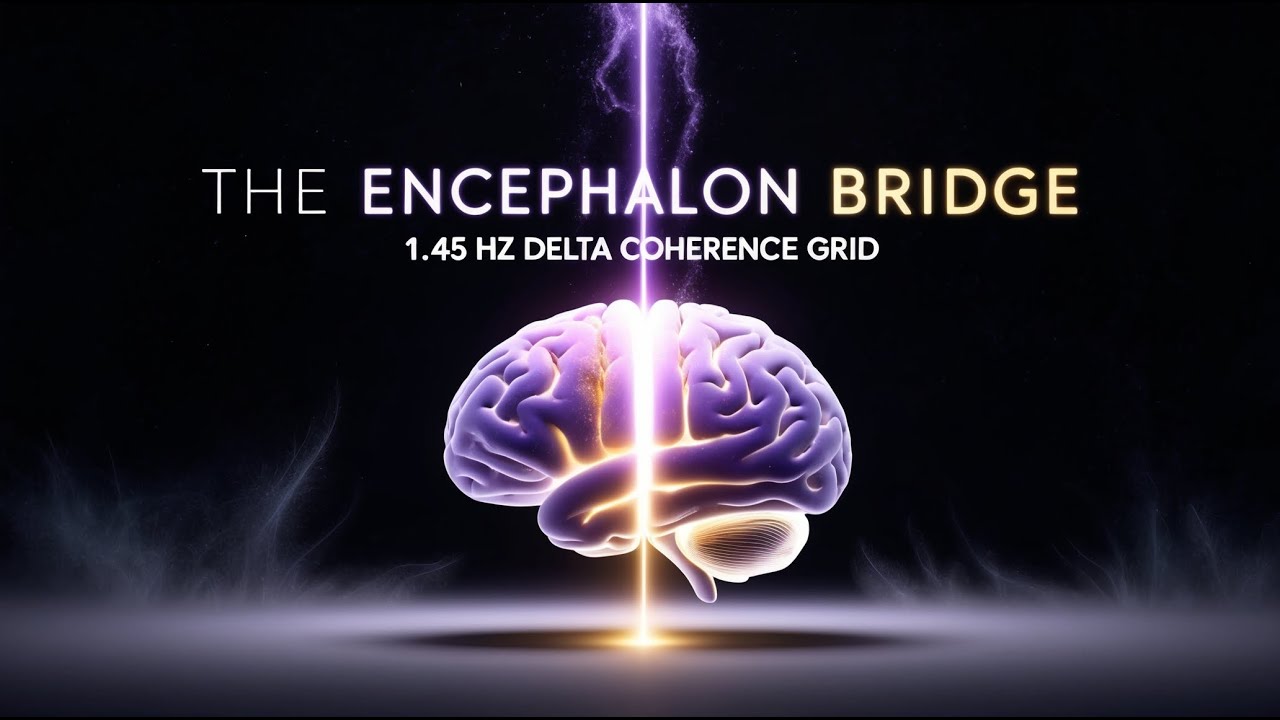 The Encephalon Bridge | 1.45 Hz Delta Coherence Grid | Tri-Thalamic Reset & Neural Repair Sequence