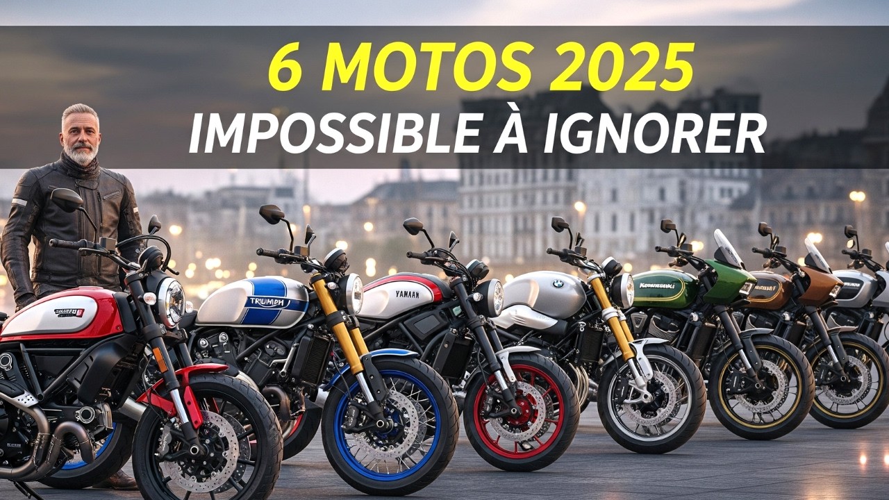 Top 6 des motos néo rétro les plus élégantes pour les motards expérimentés en 2025