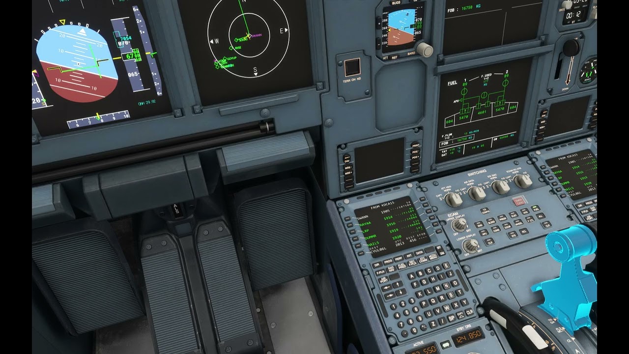 Microsoft Flight Simulator Ronald  reagean-montreal