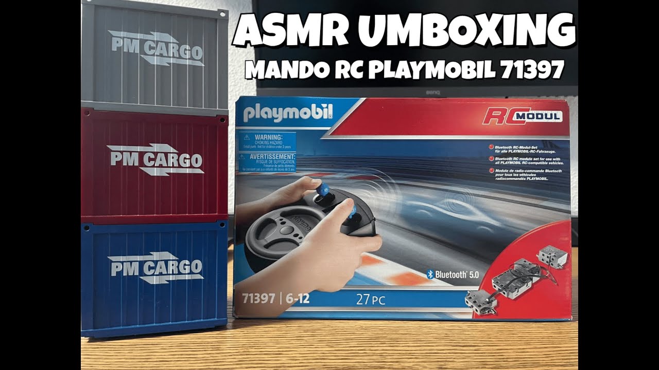 ASMR: Unboxing del mando RC de Playmobil 🎮✨ 71397 