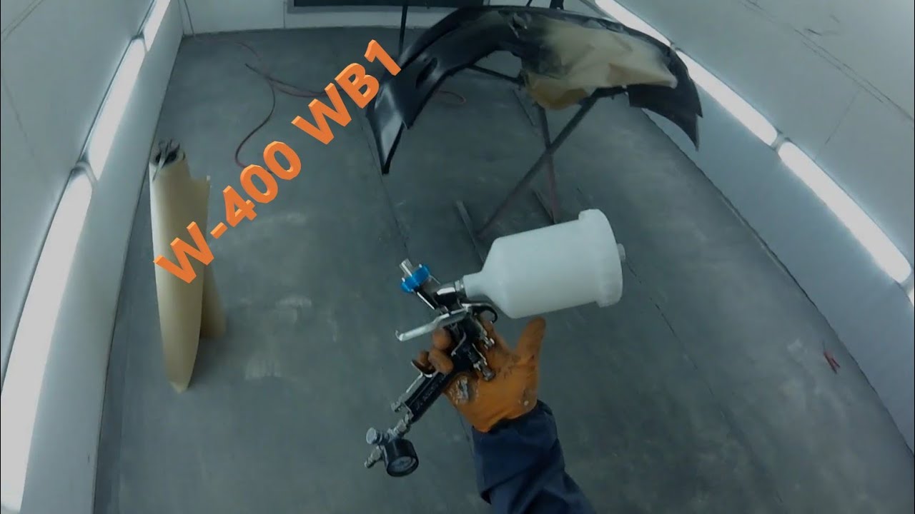 Anest Iwata W-400 WB1 в деле.