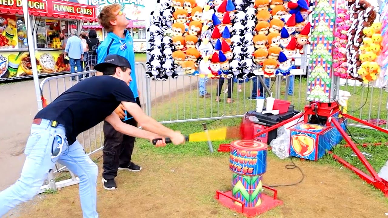 The ULTIMATE Carnival Game Video - We Play EVERYTHING!