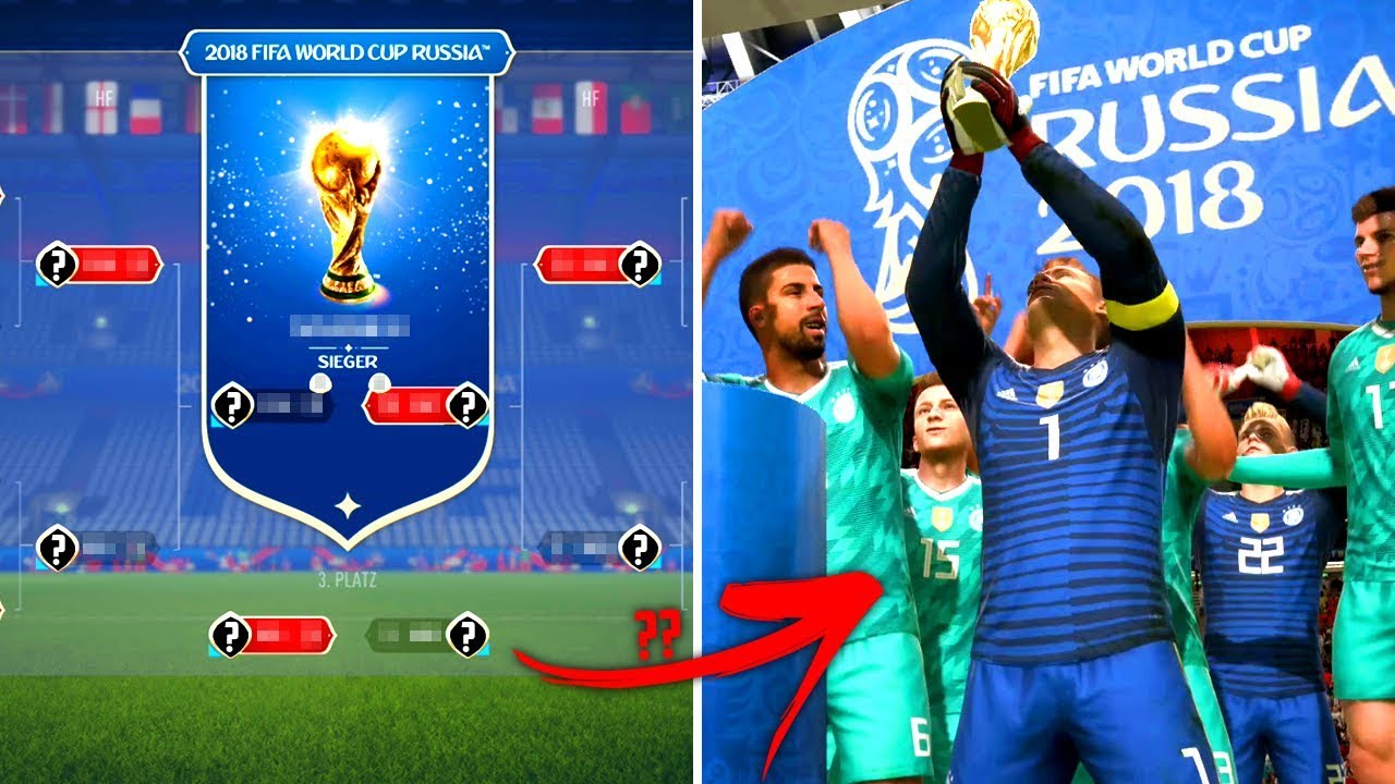 FIFA 18 PROPHEZEIT DIE WM 2018 !!! 🏆😳 FIFA 18 WM Modus
